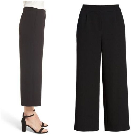 Emerson Rose Crepe Cropped Pants sz 14 - Picture 2 of 7